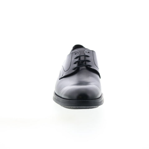 Mephisto Smith Mens Black Leather Oxfords & Lace Ups Plain Toe Shoes