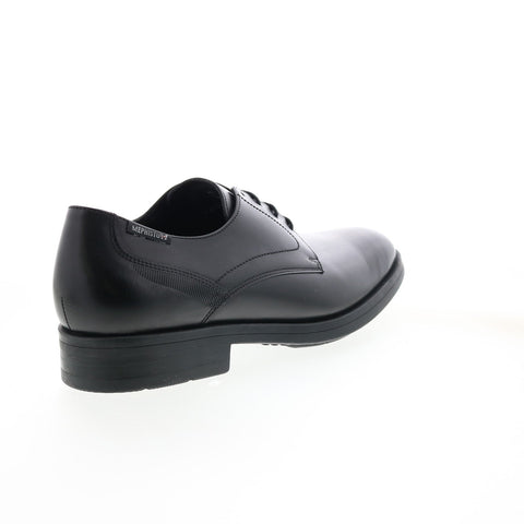 Mephisto Smith Mens Black Leather Oxfords & Lace Ups Plain Toe Shoes