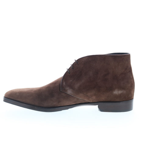 Zelli Italia Marco Bis Chukka Boot SMPL-MB-110 Mens Brown Suede Chukkas Boots