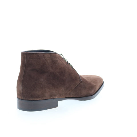 Zelli Italia Marco Bis Chukka Boot SMPL-MB-110 Mens Brown Suede Chukkas Boots