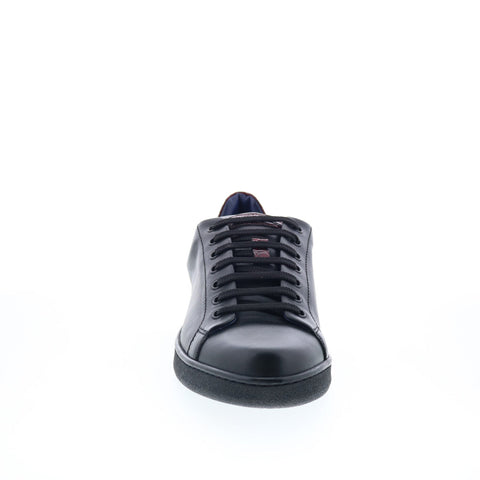 Zelli Italia Calf & Crocodile SMPL-SK-019 Mens Black Lifestyle Sneakers Shoes