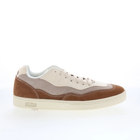 Etnies Snake 4101000581262 Mens Brown Suede Skate Inspired Sneakers Shoes