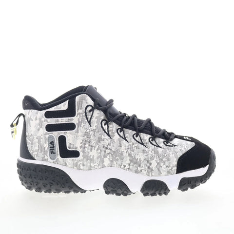 Fila Snake Dancer 3CM01256-003 Boys White Mesh Lifestyle Sneakers Shoes