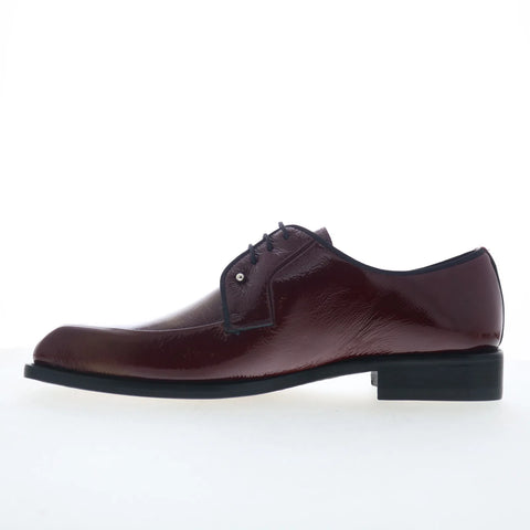 Mezlan Soka 21849 Mens Red Leather Lace Up Oxfords & Lace Ups Casual Shoes
