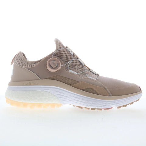 Adidas Solarmotion Boa GV9394 Womens Brown Mesh Slip On Athletic Golf Shoes