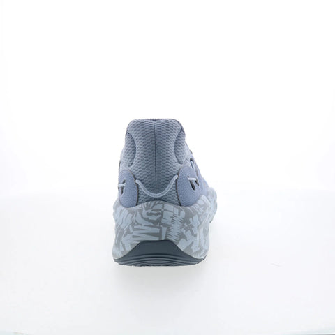 Reebok Solution Mid Mens Blue Synthetic Lace Up Athletic Basketball Shoes