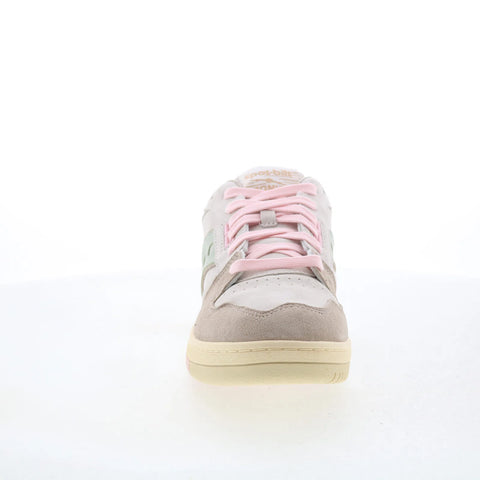Saucony Sonic Low S60775-1 Womens Gray Suede Lace Up Lifestyle Sneakers Shoes