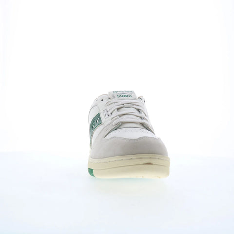 Saucony Sonic Low S70788-1 Mens Beige Synthetic Lifestyle Sneakers Shoes