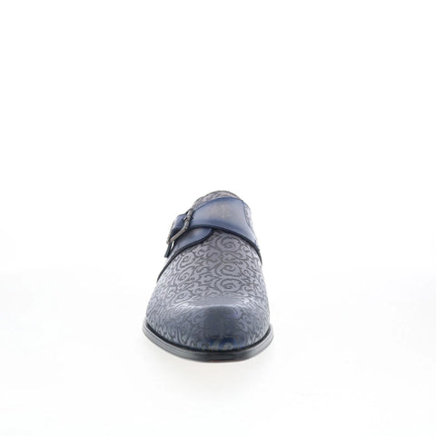 Mezlan Soria 21554 Mens Gray Leather Loafers & Slip Ons Casual Shoes