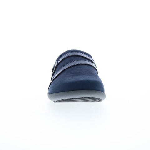 Spenco Brooklyn Convertible Womens Blue Wide Lifestyle Sneakers Shoes