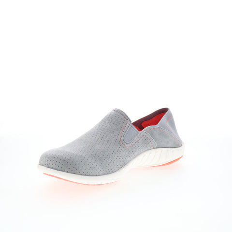 Spenco Siesta Slip-On Convert SP1010DOV Womens Gray Loafer Flats Shoes