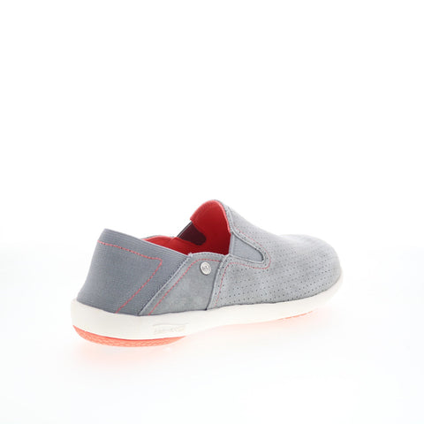 Spenco Siesta Slip-On Convert SP1010DOV Womens Gray Loafer Flats Shoes