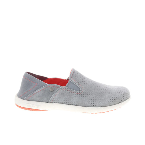 Spenco Siesta Slip-On Convert SP1010DOV Womens Gray Loafer Flats Shoes