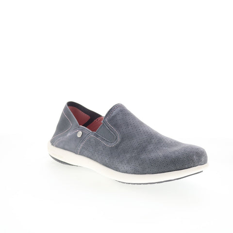 Spenco Siesta Slip-On Convert SP1010IRN Womens Gray Loafer Flats Shoes