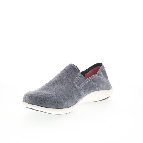 Spenco Siesta Slip-On Convert SP1010IRN Womens Gray Loafer Flats Shoes