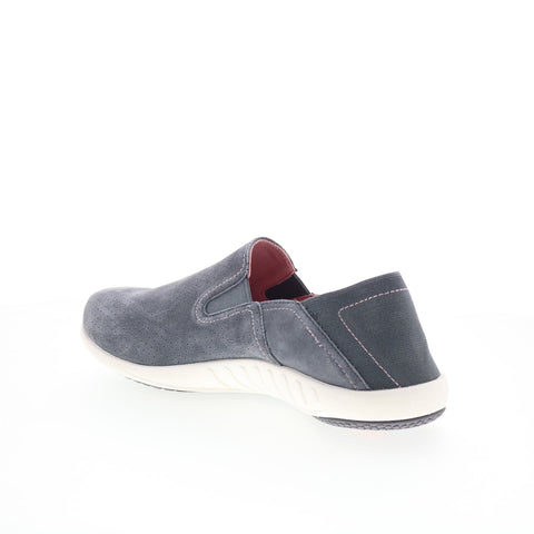 Spenco Siesta Slip-On Convert SP1010IRN Womens Gray Loafer Flats Shoes