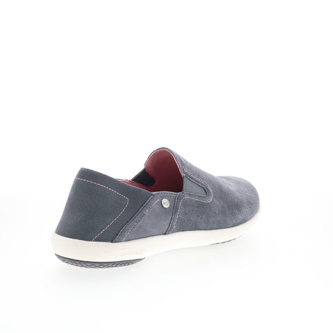 Spenco Siesta Slip-On Convert SP1010IRN Womens Gray Loafer Flats Shoes