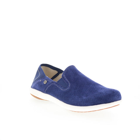Spenco Siesta Slip-On Convert SP1010PBL Womens Blue Loafer Flats Shoes