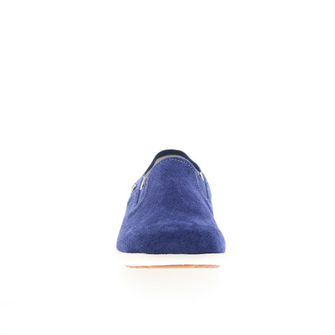 Spenco Siesta Slip-On Convert SP1010PBL Womens Blue Loafer Flats Shoes