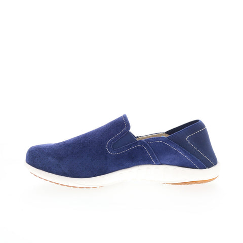 Spenco Siesta Slip-On Convert SP1010PBL Womens Blue Loafer Flats Shoes