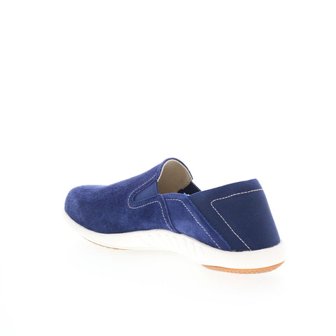 Spenco Siesta Slip-On Convert SP1010PBL Womens Blue Loafer Flats Shoes