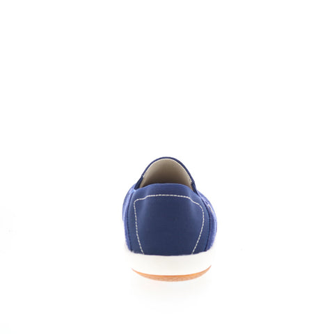 Spenco Siesta Slip-On Convert SP1010PBL Womens Blue Loafer Flats Shoes