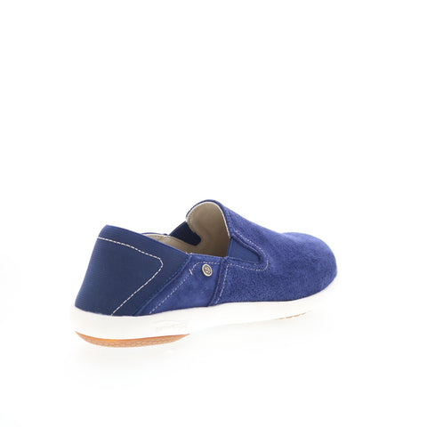 Spenco Siesta Slip-On Convert SP1010PBL Womens Blue Loafer Flats Shoes