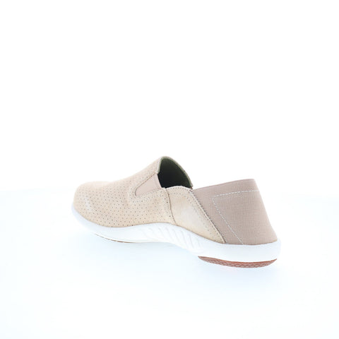 Spenco Siesta Slip-On Convert SP1010TAN Womens Beige Loafer Flats Shoes