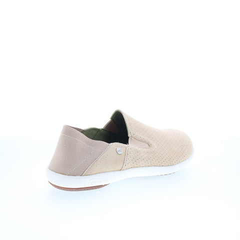 Spenco Siesta Slip-On Convert SP1010TAN Womens Beige Loafer Flats Shoes