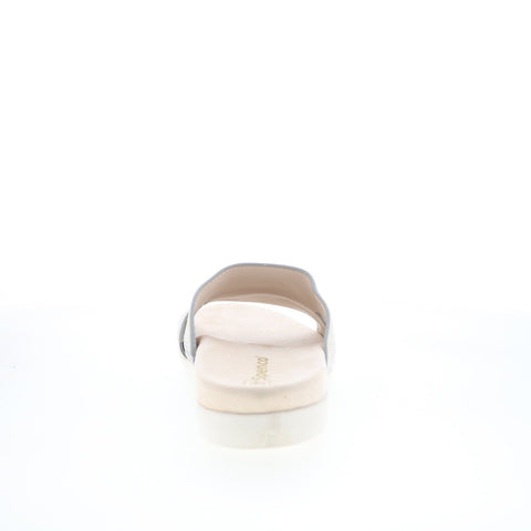 Spenco Twilight Ellie SP1070LGR Womens Gray Suede Slides Sandals Shoes