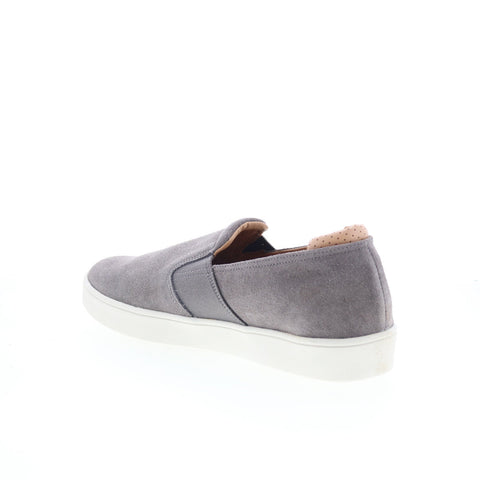 Spenco Backside Slip-On SP2004IRN Mens Gray Suede Lifestyle Sneakers Shoes