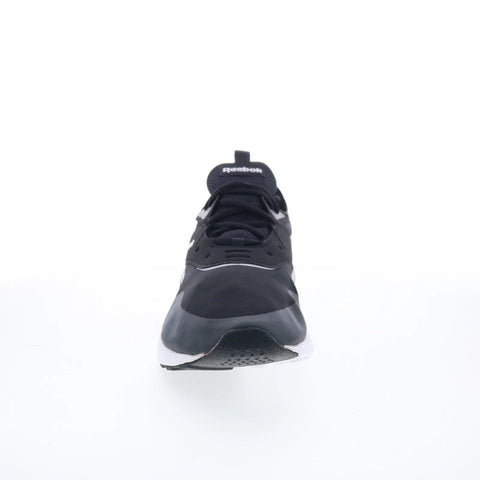 Reebok Spark Run Womens Black Mesh Lace Up Lifestyle Sneakers Shoes
