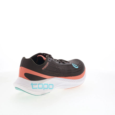 Topo Specter W058 Womens Black Canvas Lace Up Athletic Running Shoes