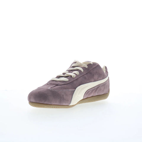 Puma Speedcat Faded 40368805 Mens Purple Suede Lace Up Lifestyle Sneakers Shoes