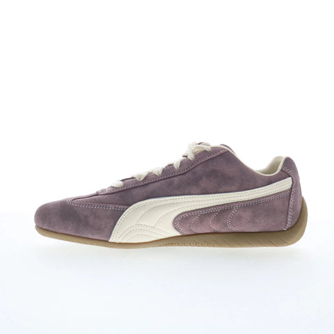 Puma Speedcat Faded 40368805 Mens Purple Suede Lace Up Lifestyle Sneakers Shoes