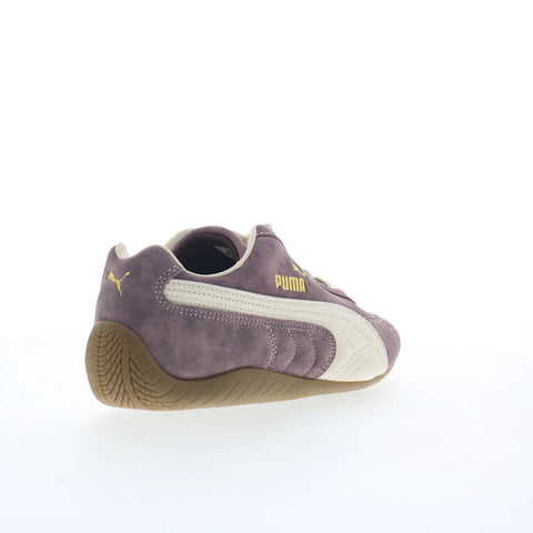 Puma Speedcat Faded 40368805 Mens Purple Suede Lace Up Lifestyle Sneakers Shoes