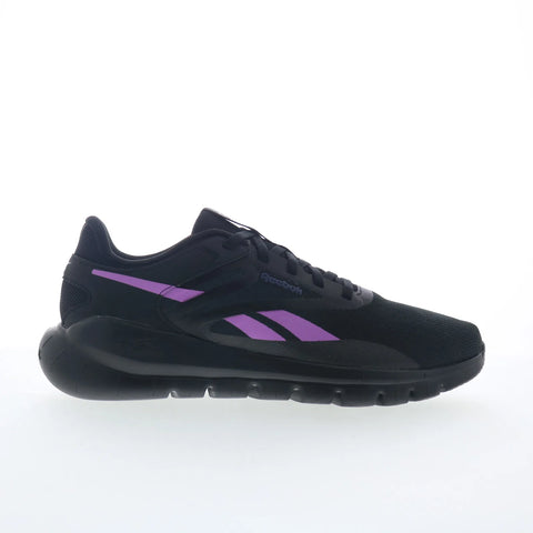 Reebok Split Flex Womens Black Mesh Lace Up Athletic Cross Training Shoes