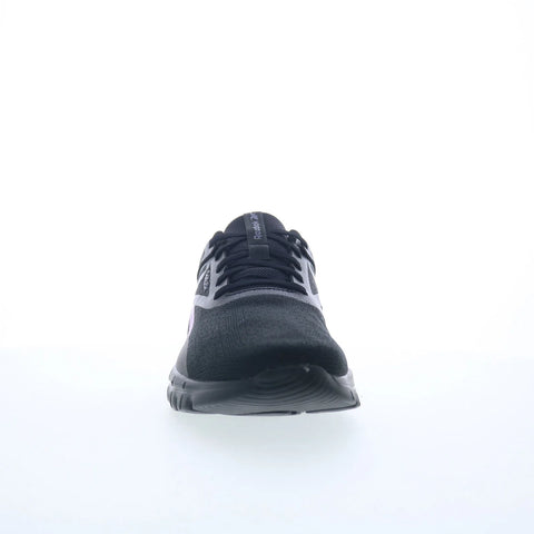 Reebok Split Flex Womens Black Mesh Lace Up Athletic Cross Training Shoes