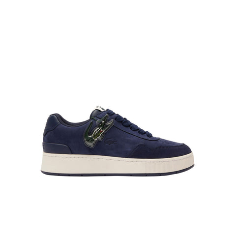Lacoste Ace Clip 223 4 SMA Mens Blue Suede Lifestyle Sneakers Shoes