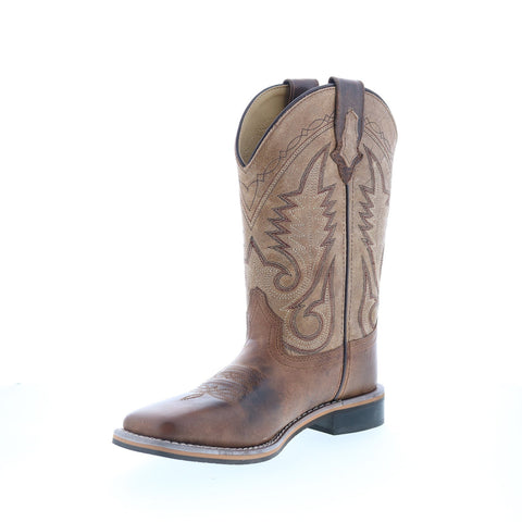 Smoky Mountain Boots Creekland SR-B141 Womens Brown Leather Western Boots