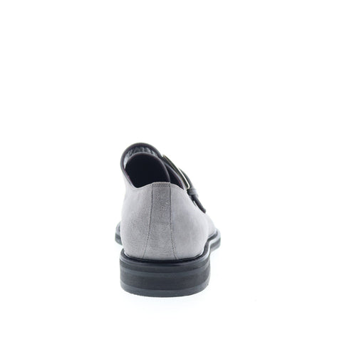 Zelli Italia 23-07 Mens Gray Suede Loafers & Slip Ons Casual Shoes