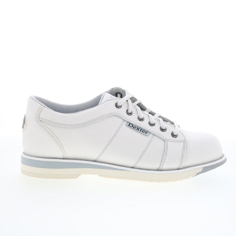 Dexter SST1 SE Mens White Synthetic Lace Up Athletic Bowling Shoes