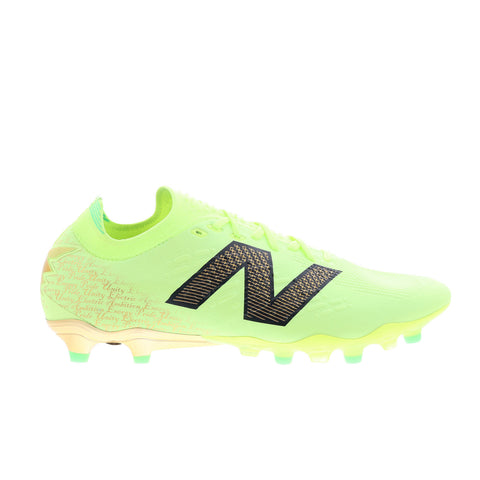 New Balance Tekela Pro Low FG V4+ Mens Green Athletic Soccer Cleats Shoes