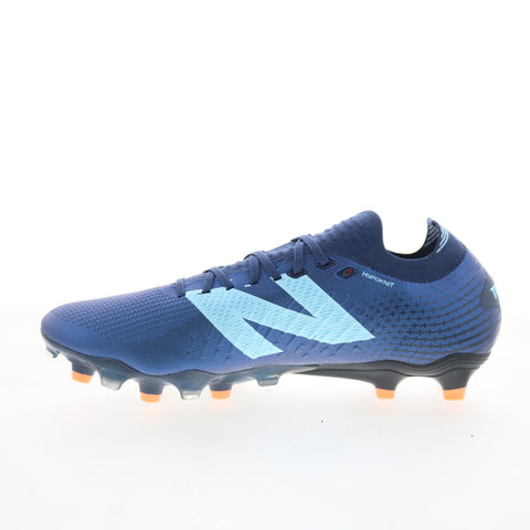 New Balance Tekela Pro Low FG V4+ Mens Blue Wide Athletic Soccer Cleats Shoes