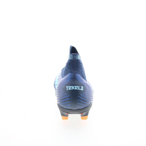 New Balance Tekela Pro FG V4+ Mens Blue Athletic Soccer Cleats Shoes