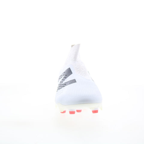 New Balance Tekela Pro FG V4+ Mens White Wide Athletic Soccer Cleats Shoes