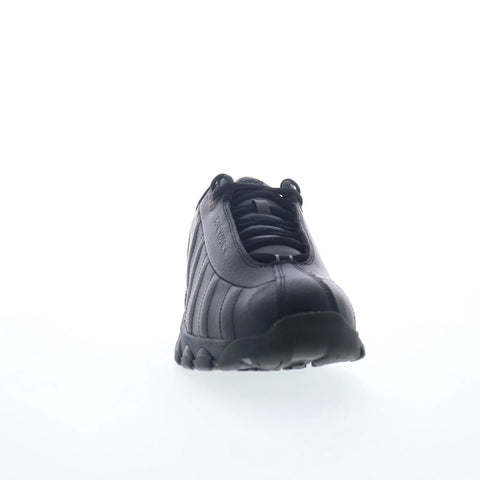 K-Swiss ST329 CMF 03426-008 Mens Black Leather Lifestyle Sneakers Shoes