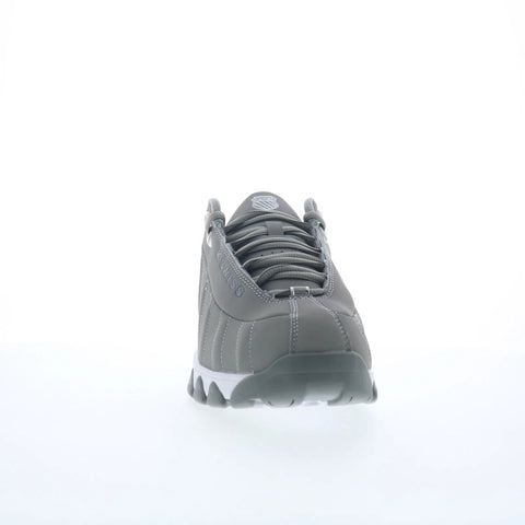 K-Swiss ST329 CMF 03426-085 Mens Gray Leather Lifestyle Sneakers Shoes