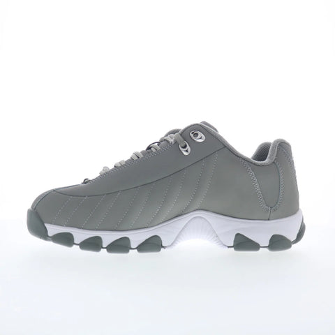K-Swiss ST329 CMF 03426-085 Mens Gray Leather Lifestyle Sneakers Shoes