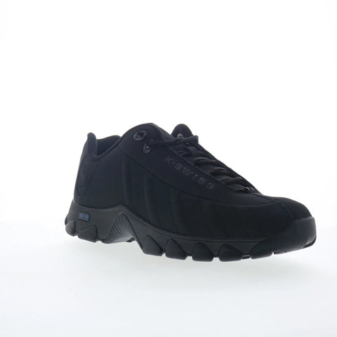 K-Swiss ST329 CMF 03426-098 Mens Black Nubuck Lifestyle Sneakers Shoes